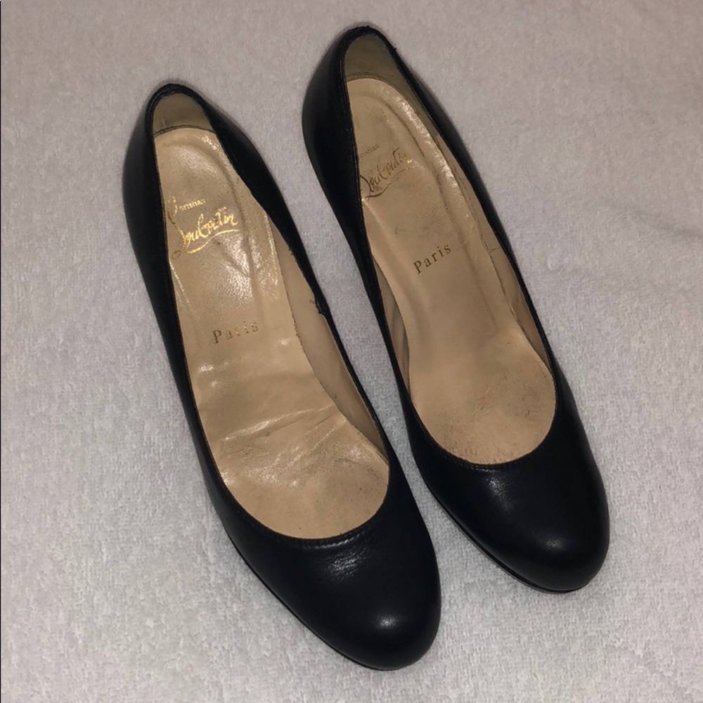 Christian Louboutin Simple Leather Pumps